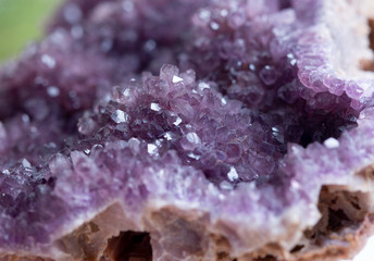 amethyst mineral specimen quartz gem stone rock geology