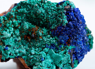 azurite malachite mineral specimen stone