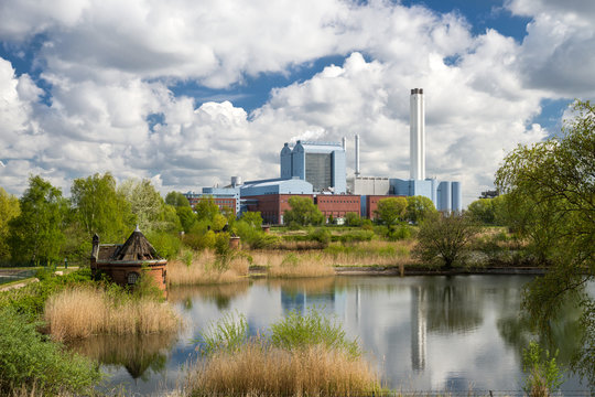 Hamburg Rothenburgsort ehemaliges Wasserwerk und Kraftwerk Tiefstack
