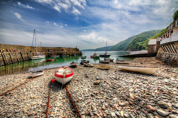 From the Fishing Port  of Clovelly in Devon