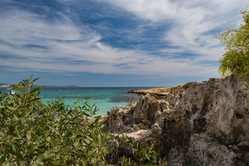 Obraz premium Plaża Ayia Napa na Cyprze