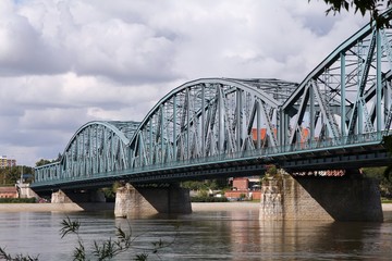 Vistula river bridge