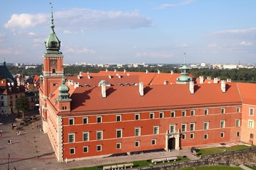 Naklejka na ściany i meble Warsaw Royal Castle