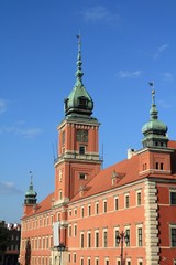 Fototapeta na wymiar Royal Castle in Warsaw