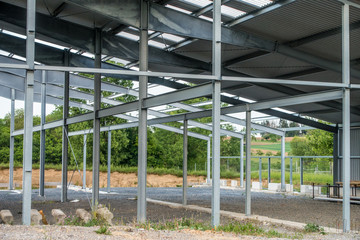 Neubau einer Lagerhalle für die Landwirtschaft