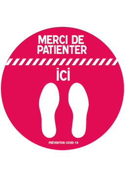 Merci de patienter ici - Covid19