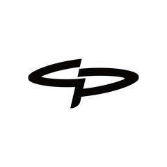 the letter G P logo