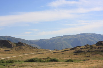 Fototapeta na wymiar hills and mountains background