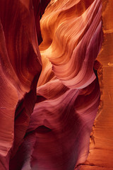 Lower Antelope Canyon, Arizona, US. In the heart of Lower Antelope Calyon