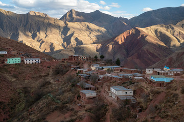 Paisajes de Rodeo Colorado en Iruya Salta - Argentina, a mas de 2100 m.s.n.m y por encima de las...