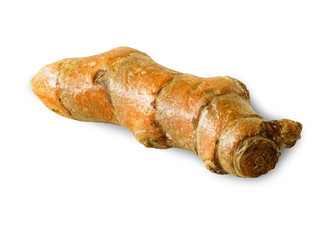 Turmeric isolated on white background. This has clipping path.   