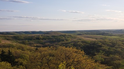 autumn landscape in the mountains