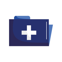 Obraz premium file with cross flat style icon vector design