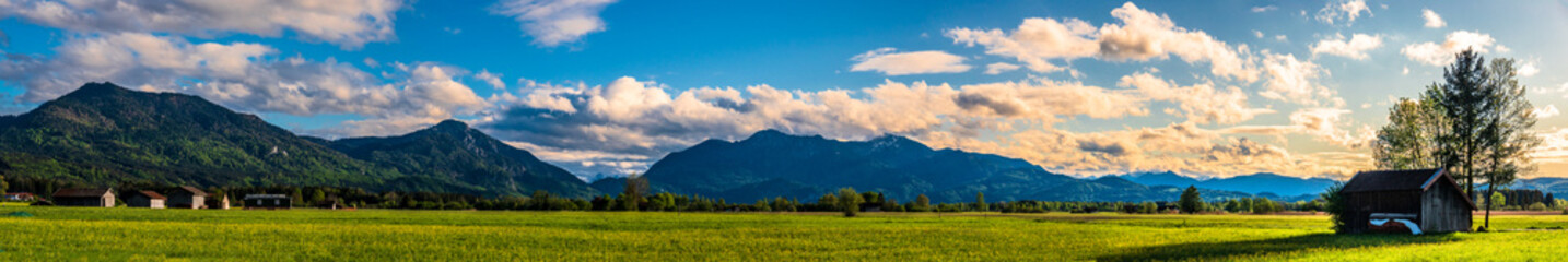 Fototapeta premium landscape near benediktbeuern
