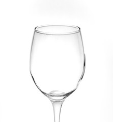 empty wine glass