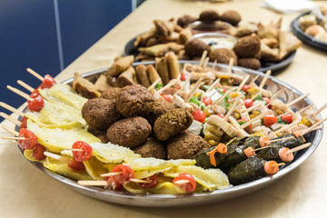 skewer during a party