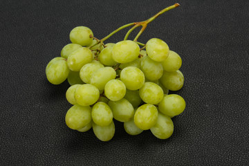 Sweet ripe Green grape branch