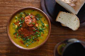 Locro a typical Argentine food
