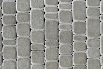 Gray brickwork. Texture and background.