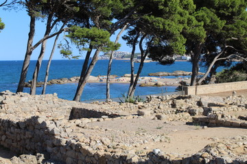 bonito paisaje rodeado de mar