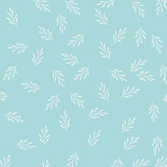 white patterns on a blue background, decorative paper, gift wrap, light ornament on a blue background