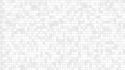 Dot white gray pattern gradient texture background. Abstract  technology big data digital background. 3d rendering.