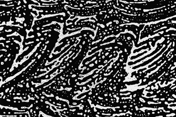 Foam soap white bubble on black background. Abstract liquid shampoo grunge. Clean water suds texture in bath. House cleaning concept.