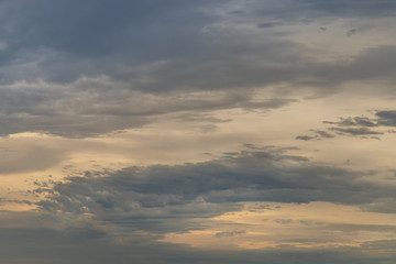 Obraz premium Beautiful sky with clouds background. The softness of the clouds and the brightness of the sky.
