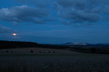 moon over mount kali