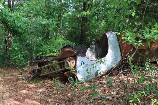Abandoned Cars at Providence Canyon State Park