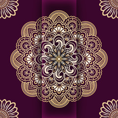 abstract floral background with flowers