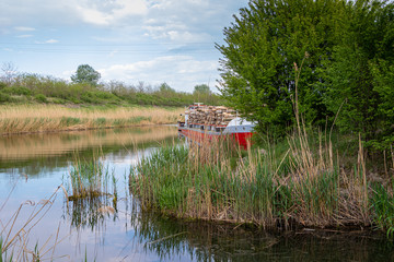 Danube-Tisa-Danube channel system in Serbia. It is a unique hydro-engineering system for flood control and hydrotechnical management