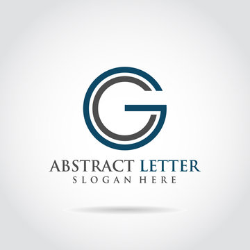 Abstract letter CG template logo deign. simple flat logo