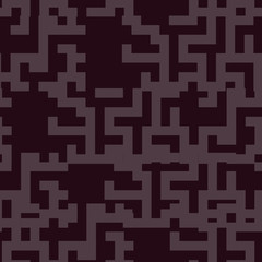 UFO camouflage of various shades of pink and wine colors