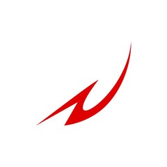 Lightning icon vector, Thunder Logo Icon vector Template