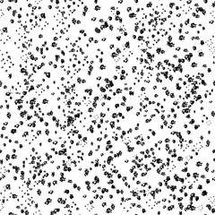 Seamless leopard pattern. Freehand ink brush strokes. Modern monochrome texture. Simple texture. Vector