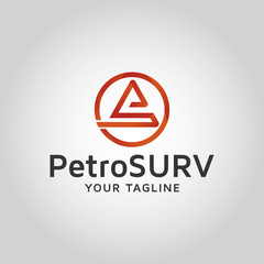 Fototapeta premium Letter PS vector logo design template