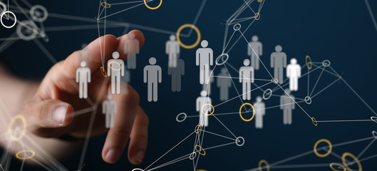 Business and communications group digital.