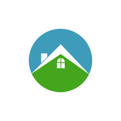 House roof icon isolated on white background