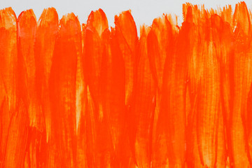 The texture of the brush strokes. Abstract.