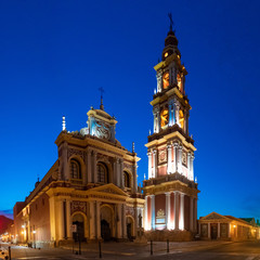 Fototapeta na wymiar Iglesia San Francisco, Salta, Argentina