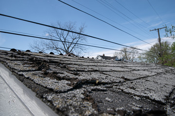 Roof shingles need to be replaced