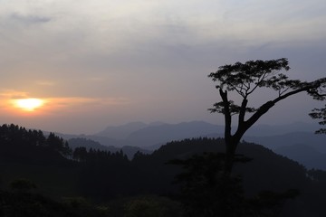 Obraz na płótnie Canvas Sonnenaufgang morgen