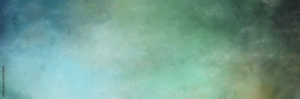 Leinwandbilder beautiful abstract painting background texture with light slate gray, dark slate gray and light blue