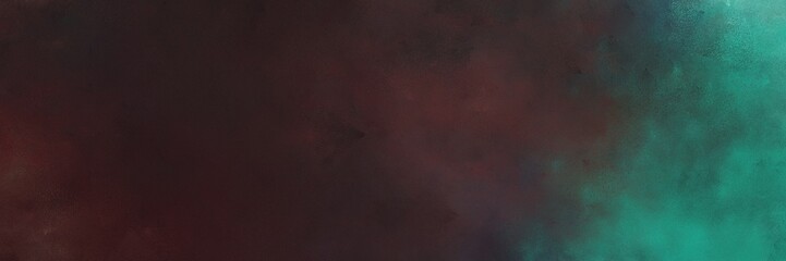 beautiful very dark blue, blue chill and sea green colored vintage abstract painted background with space for text or image. can be used as header or banner