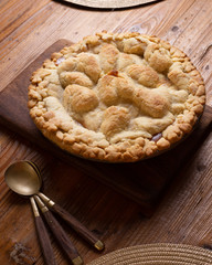 homemade apple pie from scratch all natural