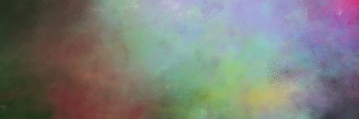 beautiful gray gray, light pastel purple and dark slate gray colored vintage abstract painted background with space for text or image. can be used as horizontal background graphic