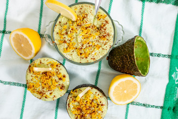 avocado pear sweet cream