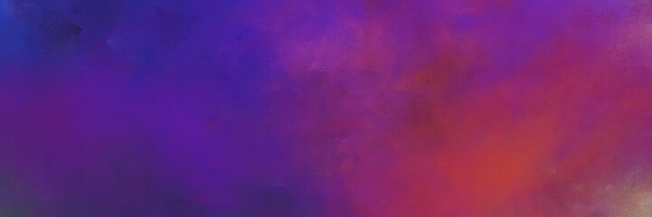 beautiful abstract painting background texture with purple, moderate red and midnight blue colors and space for text or image. can be used as header or banner