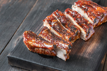 Grilled pork ribs © alex9500